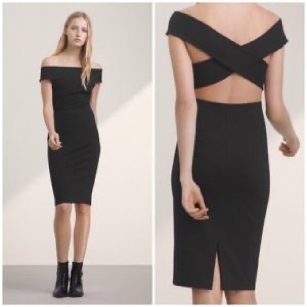 Gray Aritzia Talula Varndell Dress